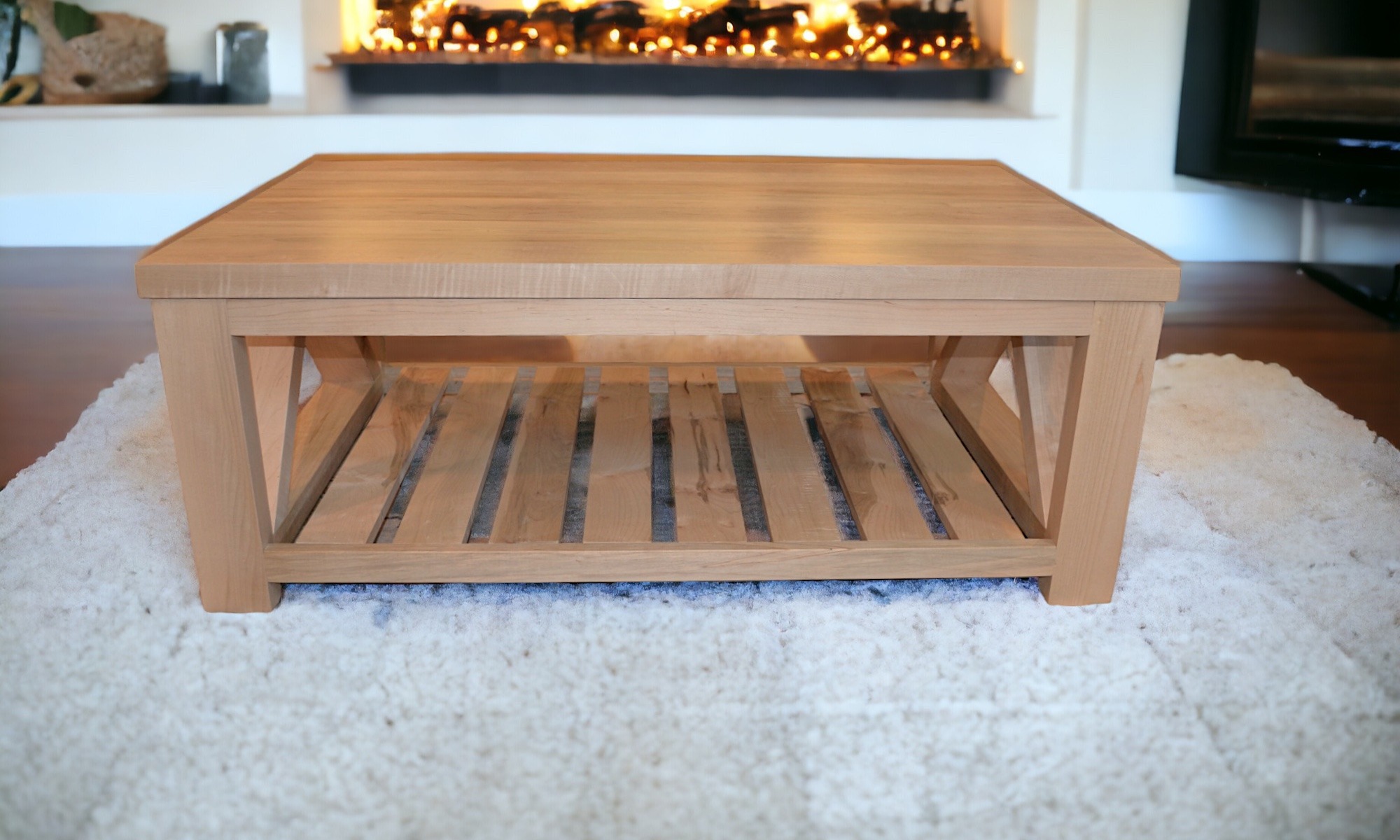 Carolina Coffee Table - Maple - Natural Finish